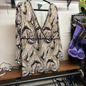 Lane Bryant Mesh/Lace Top, size 26/28 NWOT